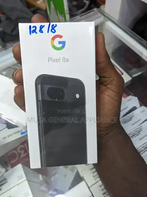 New Google Pixel 8a 128 GB Black