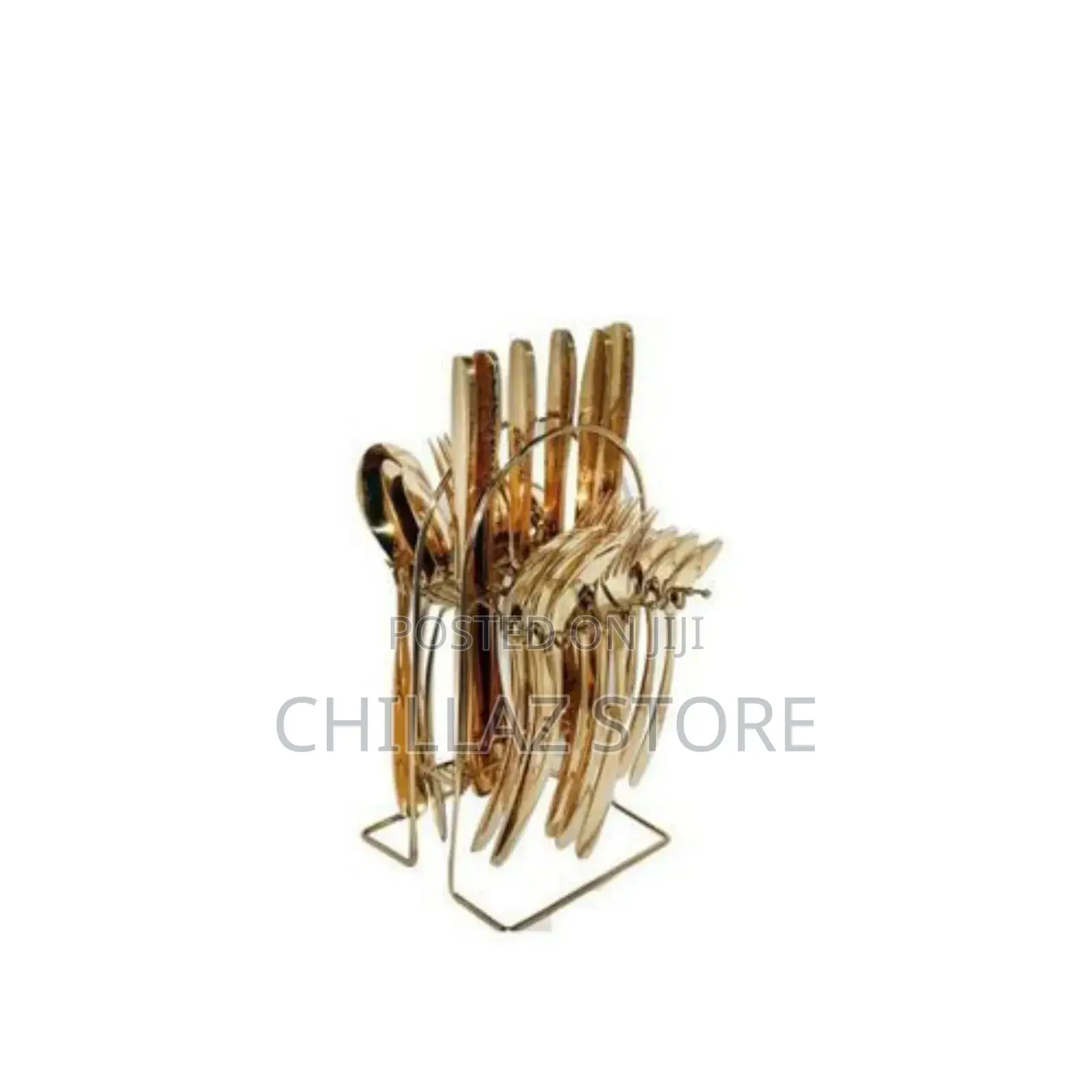 Kitchen Golden Cutlery Holder