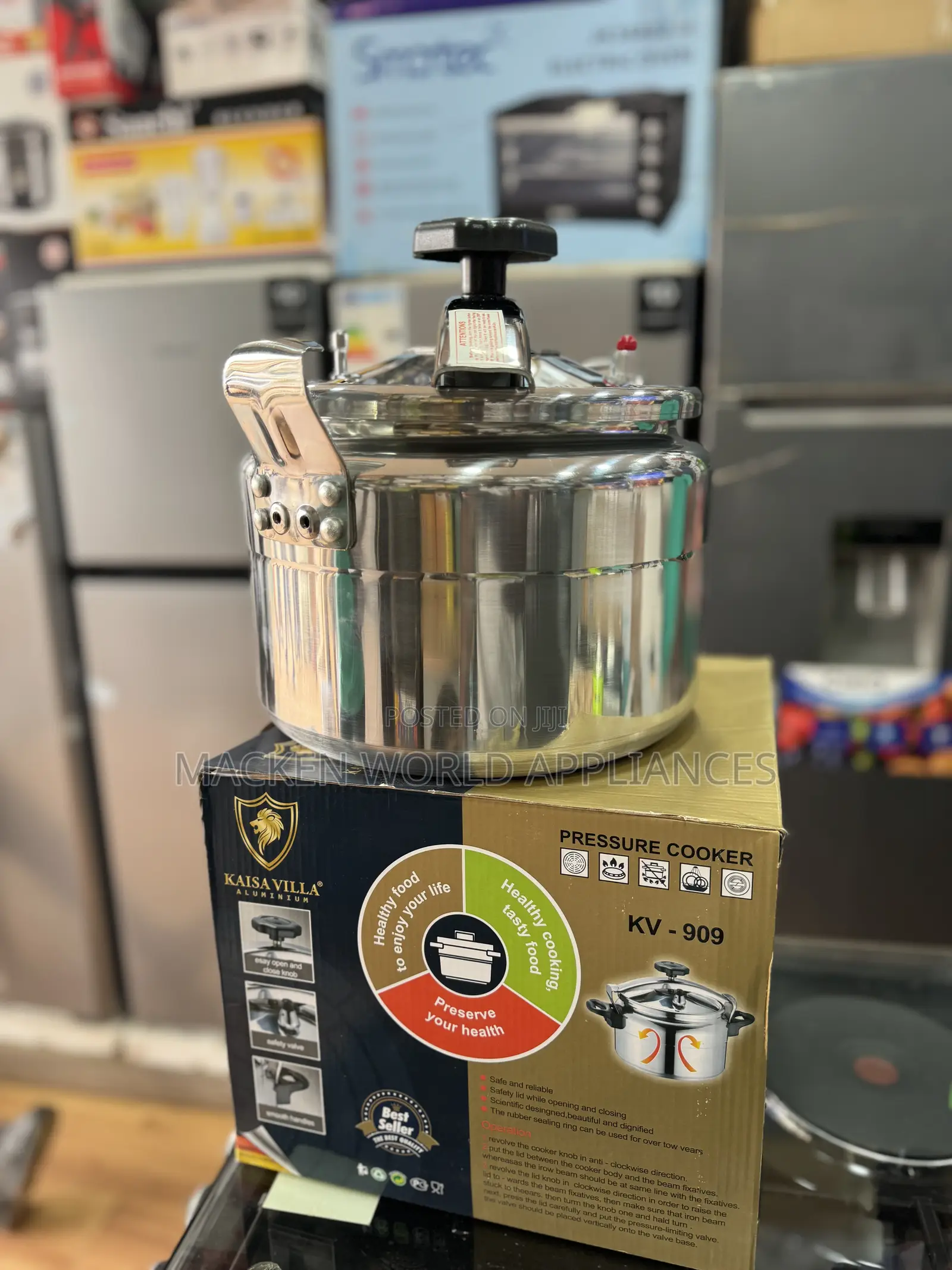 Kaisa Villa Charcoal Pressure Cooker