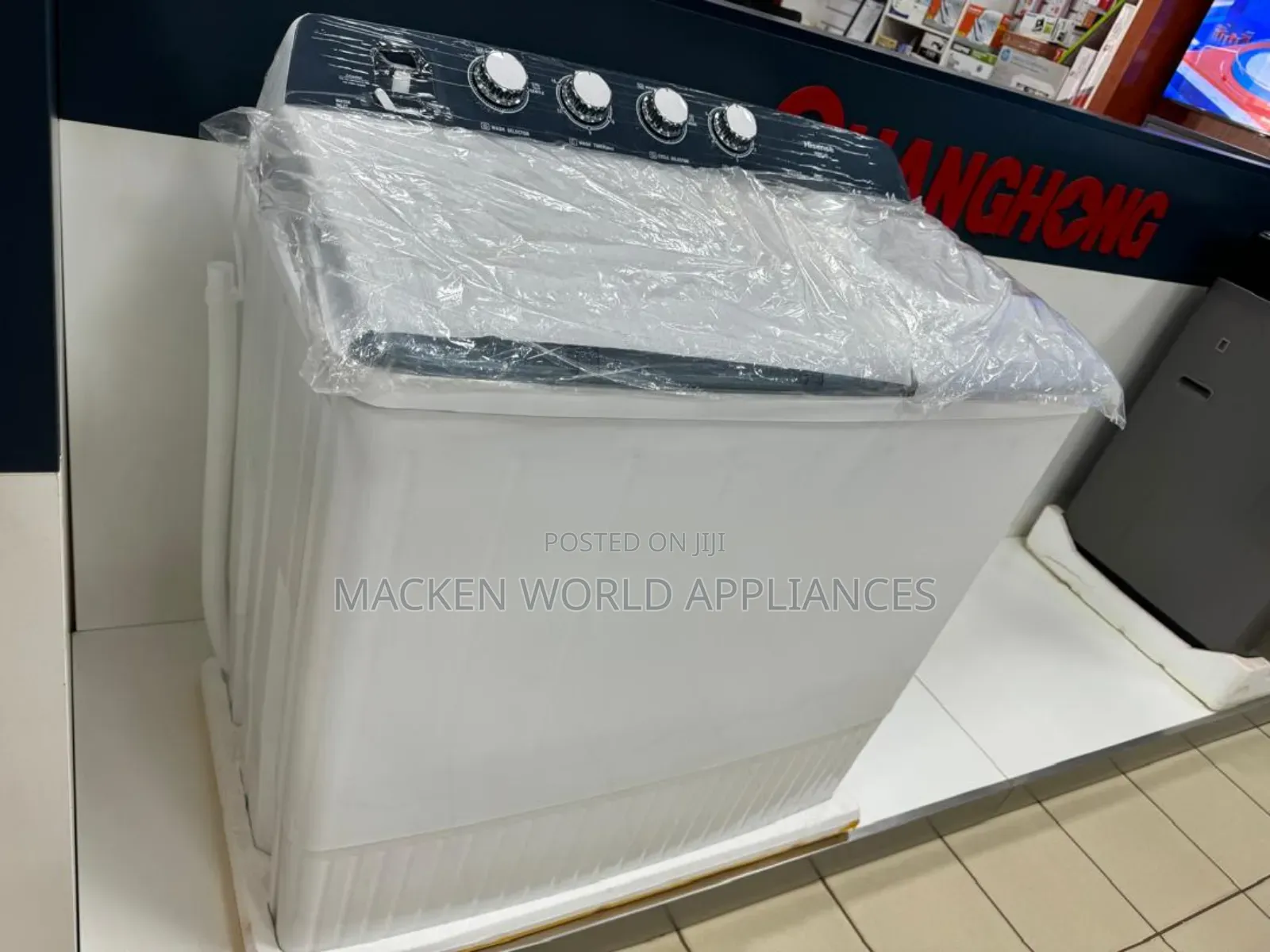 Hisense 14kg Washing Machine 2in1 White Colour New