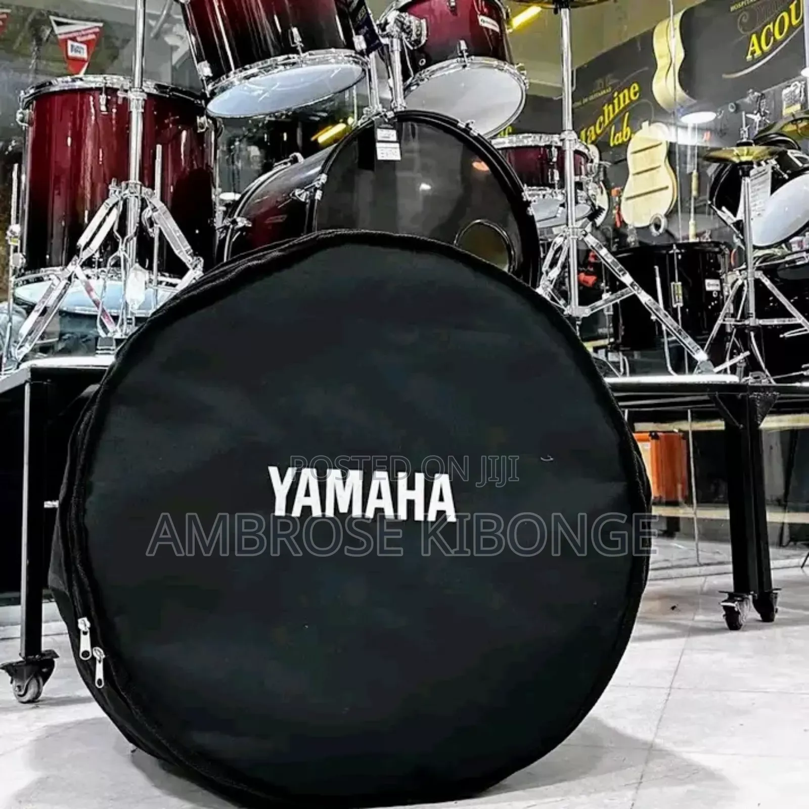 New YAMAHA Drum Set 5pieces Double Layer Padded Sponge Bags.
