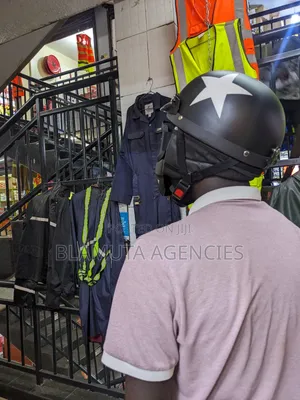 Riding Mask With Helmet (Black