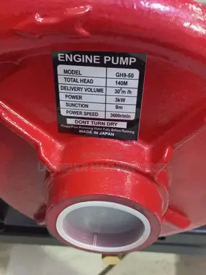 Diesel High Pressure Water Pump 140m Head