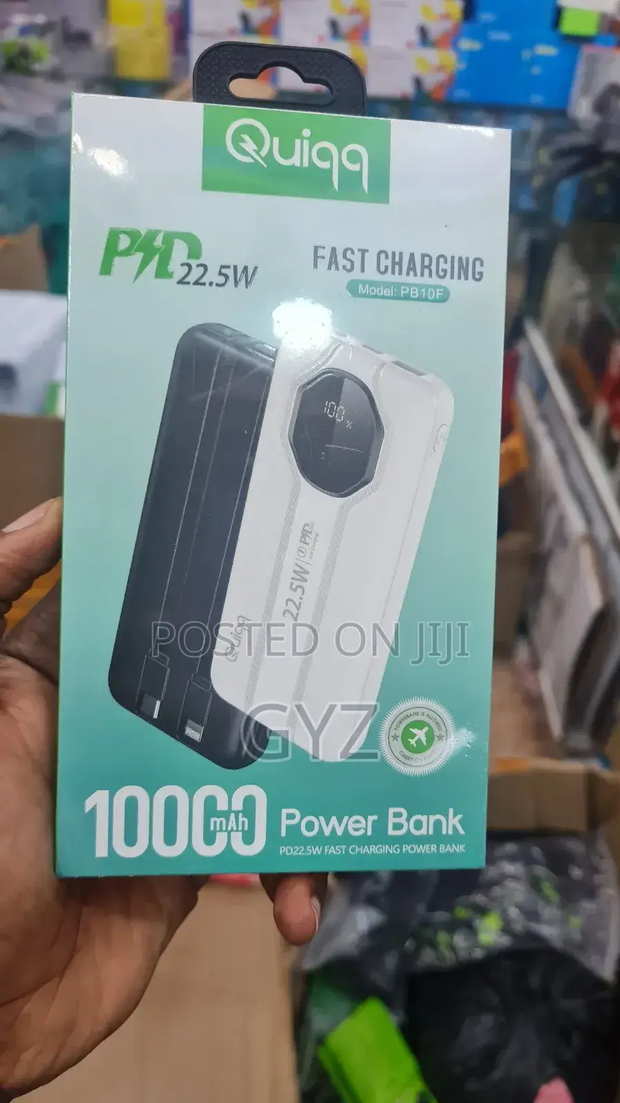 Power Bank Fast Charging 10000MAH 22.5W