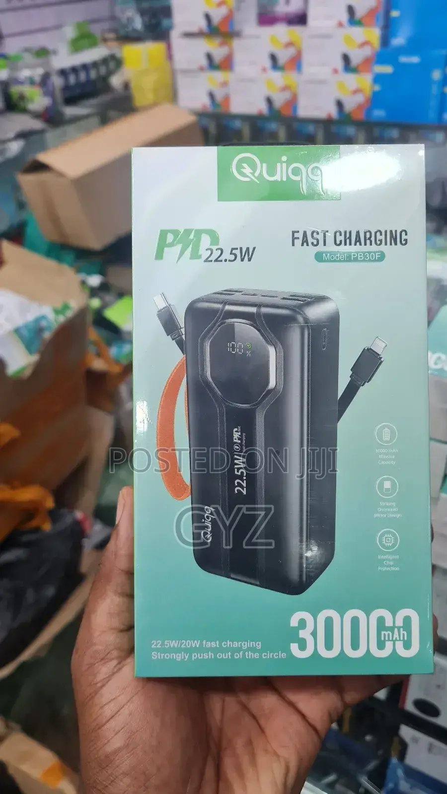 Power Bank Fast Charging 22.5W 30000mah