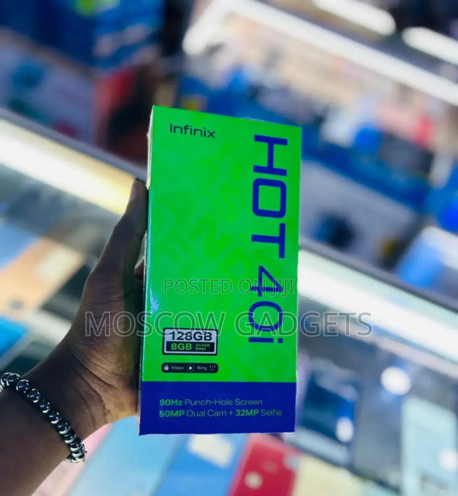 New Infinix Hot 40i 128 GB Black