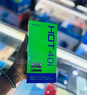 New Infinix Hot 40i 128 GB Black