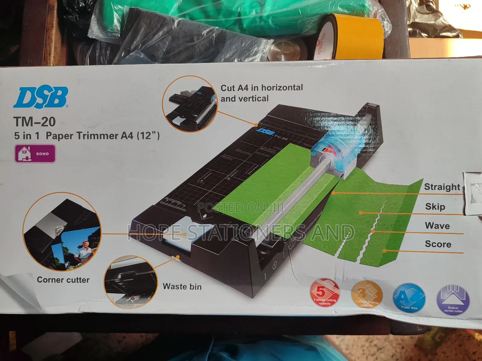 Paper Trimmer / Perforating Machine