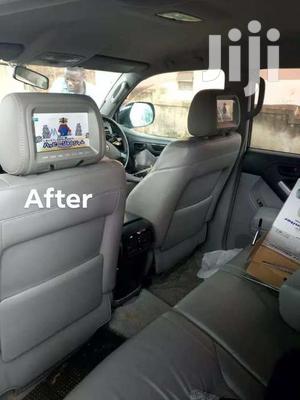 Toyota Surf 2006 Model Car Headrest Monitor Installation Process