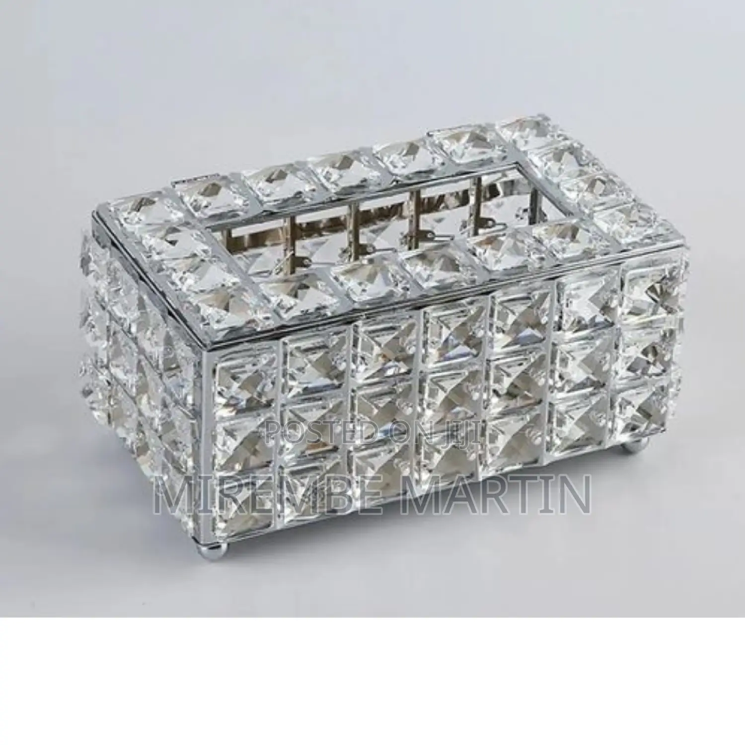 Crystal Tissue Holder Box.