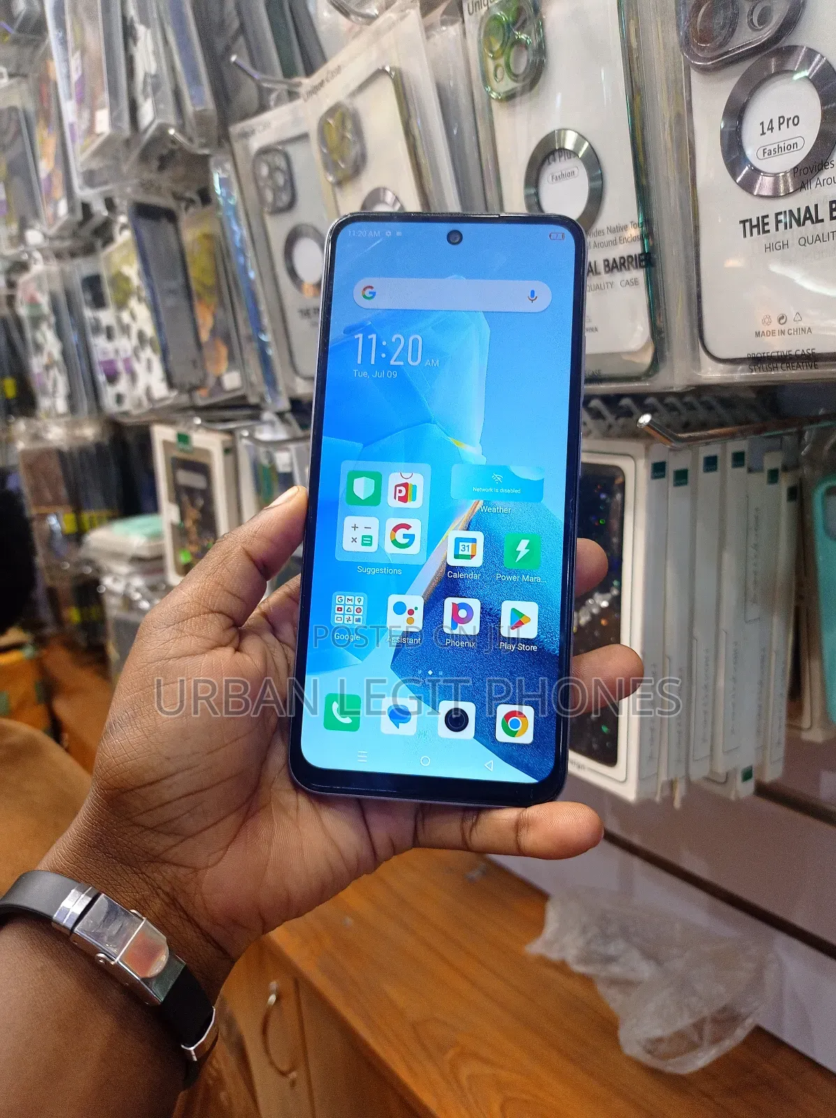 Infinix Hot 30 Play 128 GB Blue