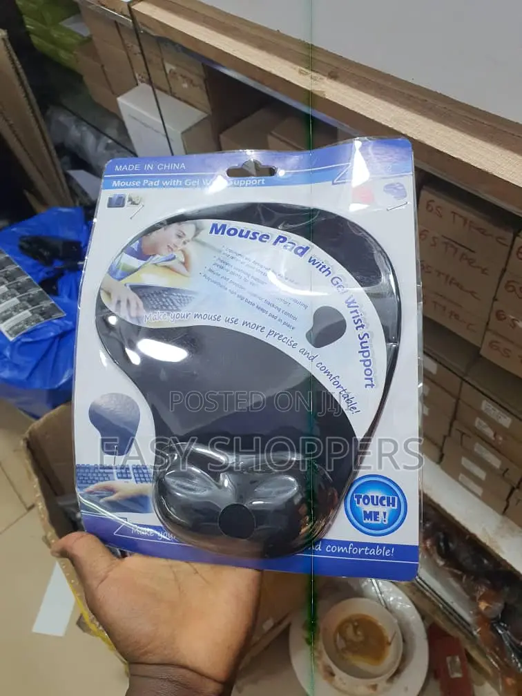 Mouse Pad With Gel Wrist