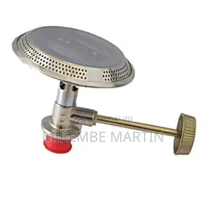Burner -Gas Burner Cylinder . Silver.