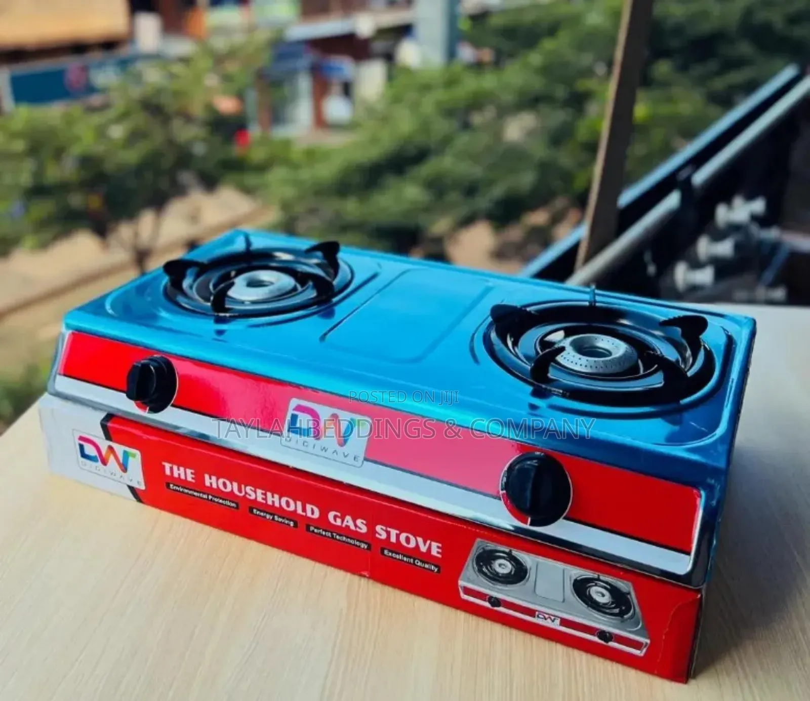 Digiwave Double Burner Gas Stove DW-CG1001