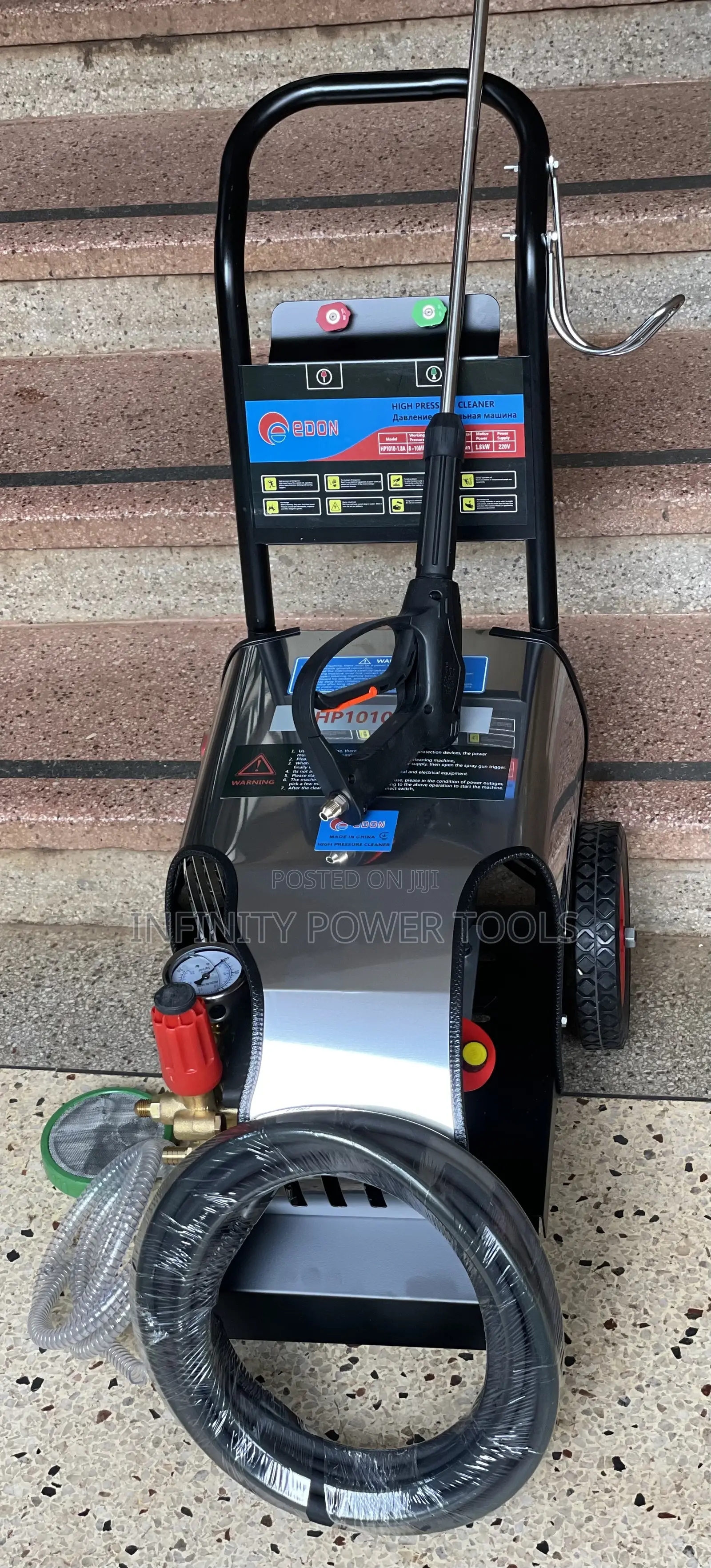 High Pressure Washer 1.8kw, 220v