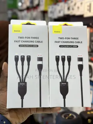 Baseus Flash Series Two-for-Three Fast Charging Data Cable