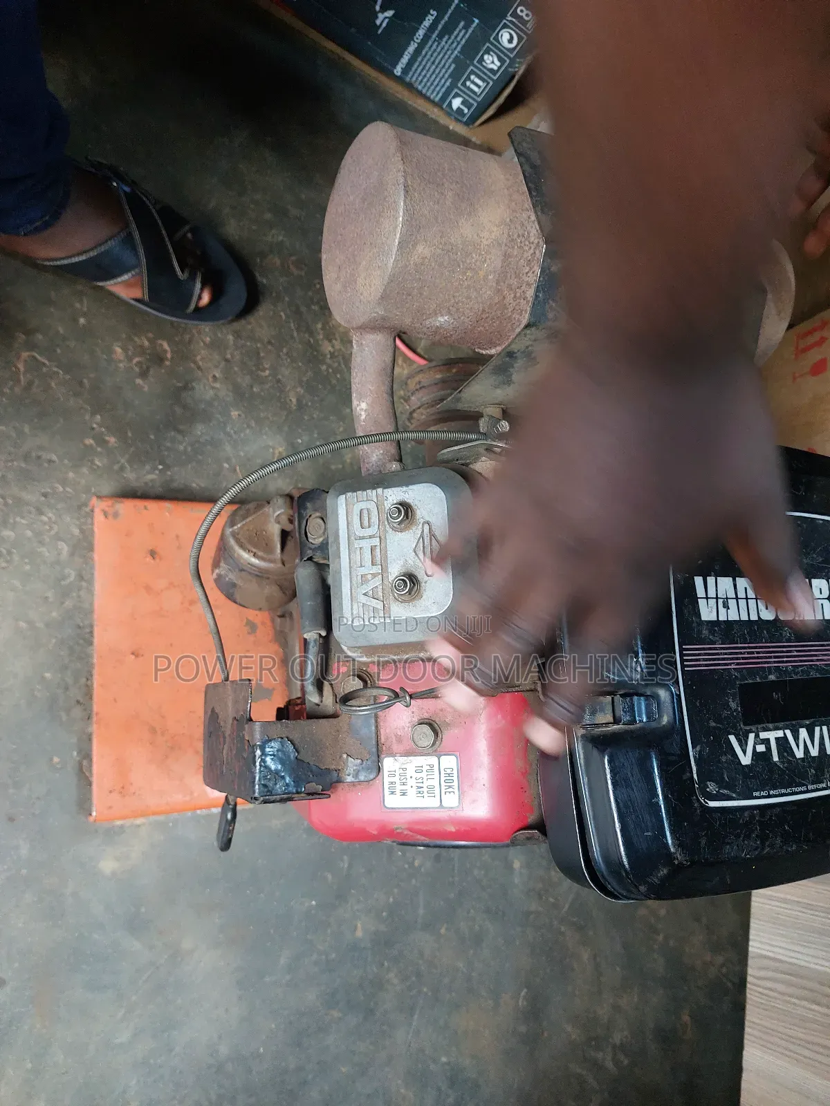 Vanguard Briggs 17 HP Petrol v-Twin Sawmill Engine