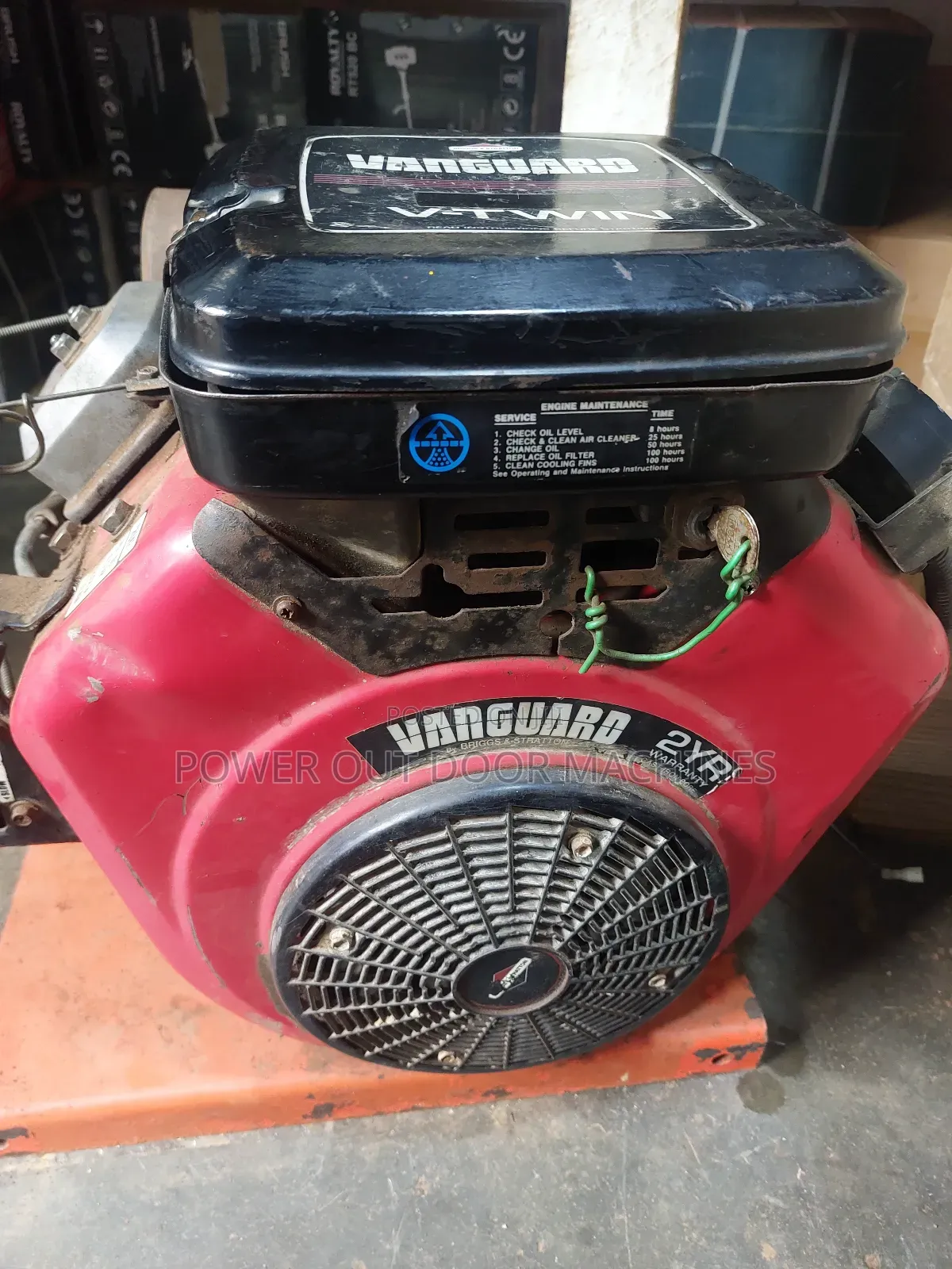 Vanguard Briggs 17 HP Petrol v-Twin Sawmill Engine