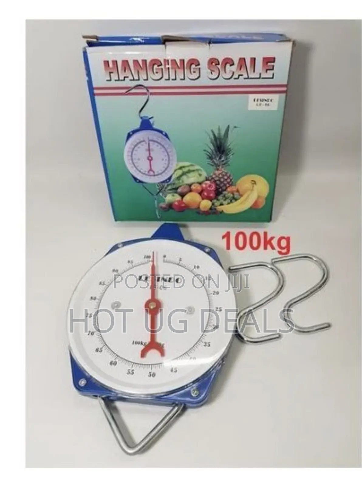 Hanging Portable Weighing Scale 100kg - White