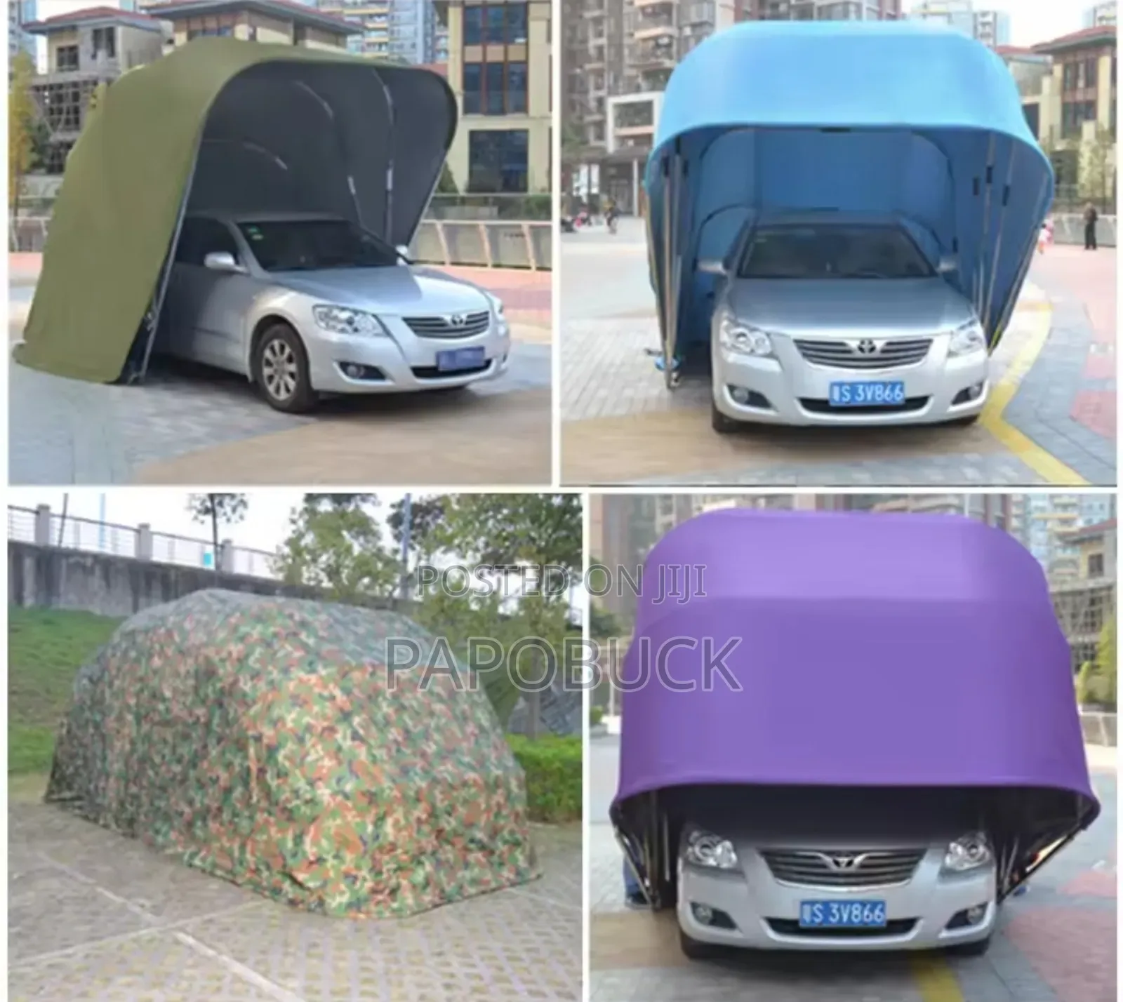 Folding Rectractable Carport