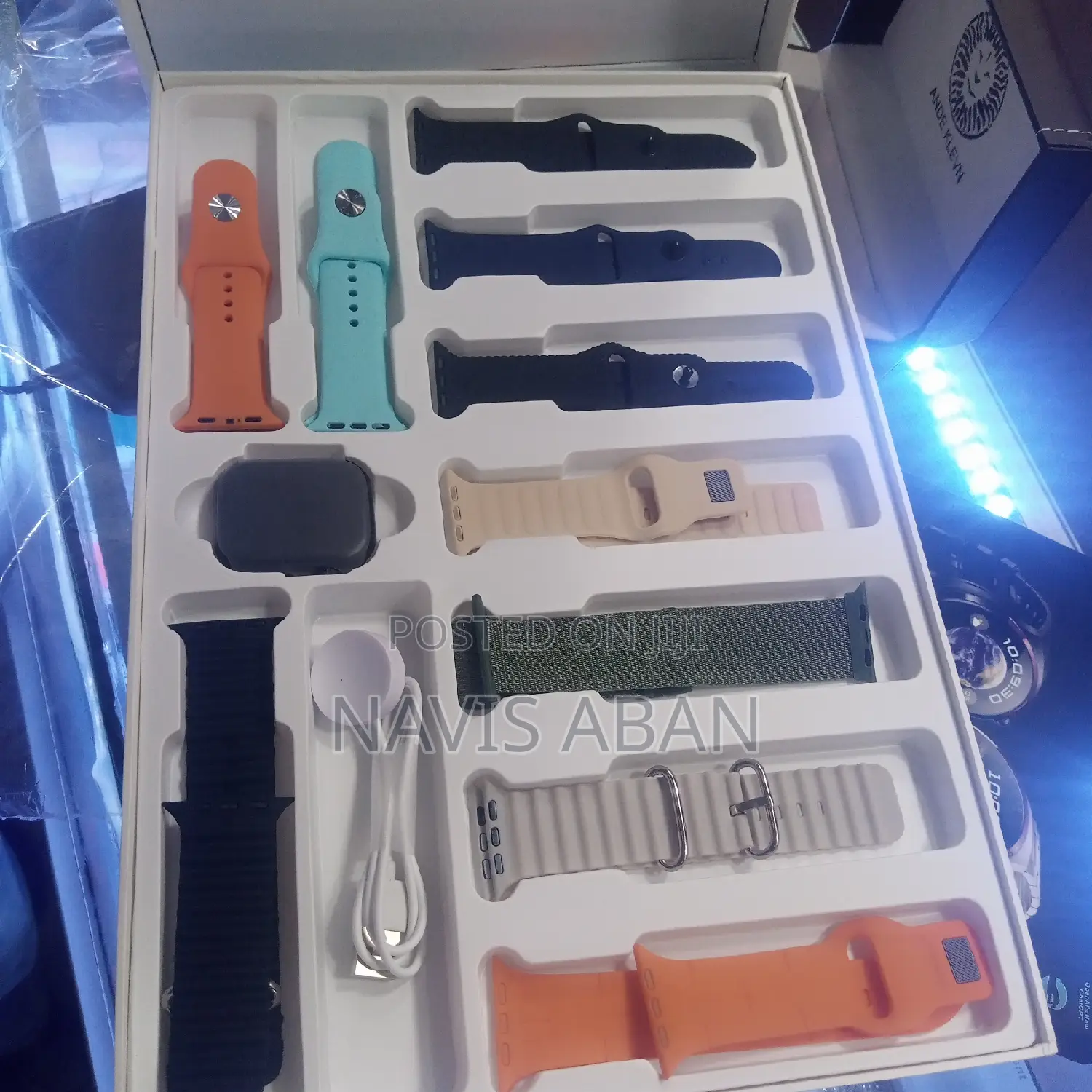 Ws 56 Max Smart Watch With 10 Straps