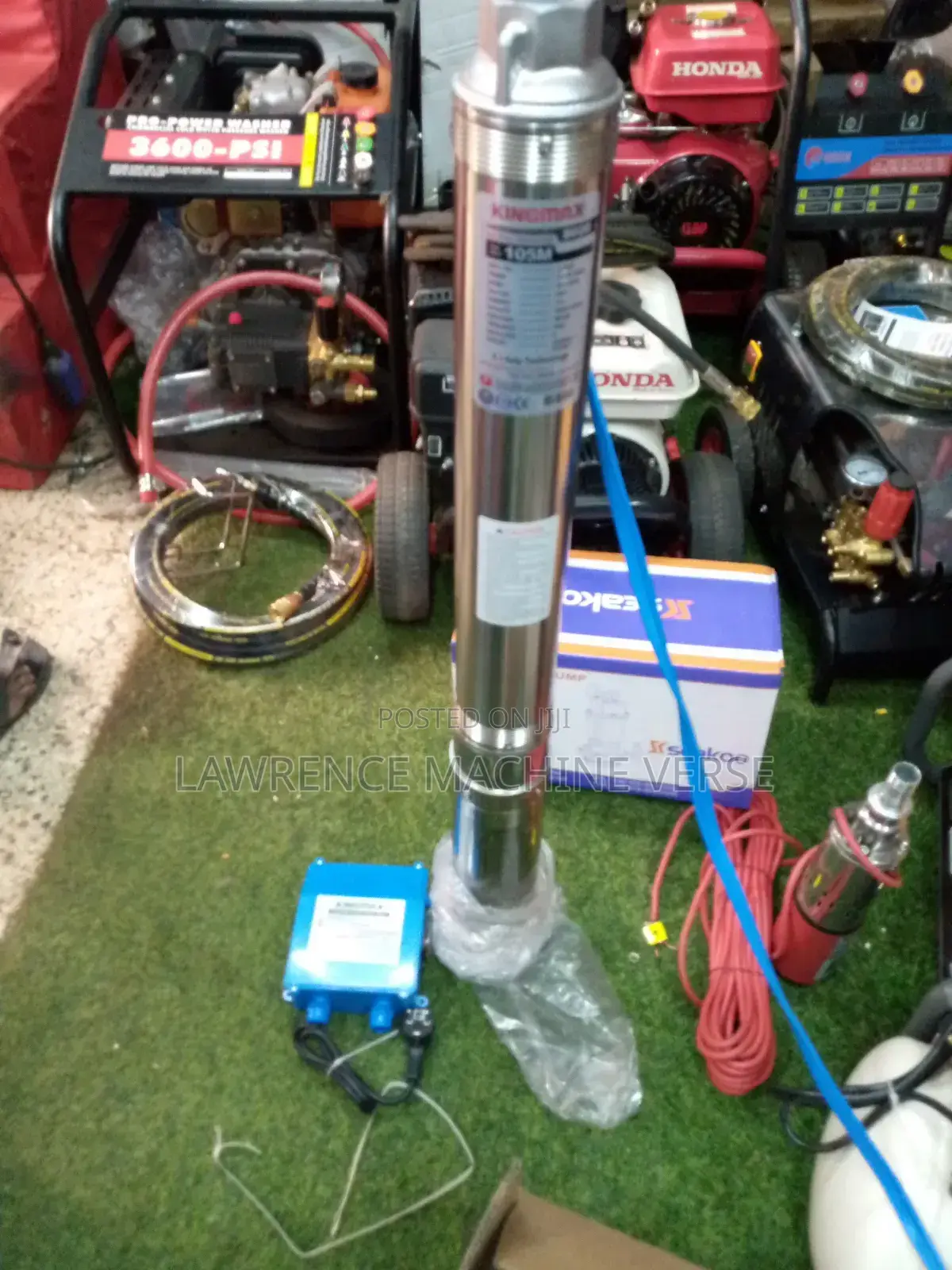 Submersible Water Pump 109m King Max