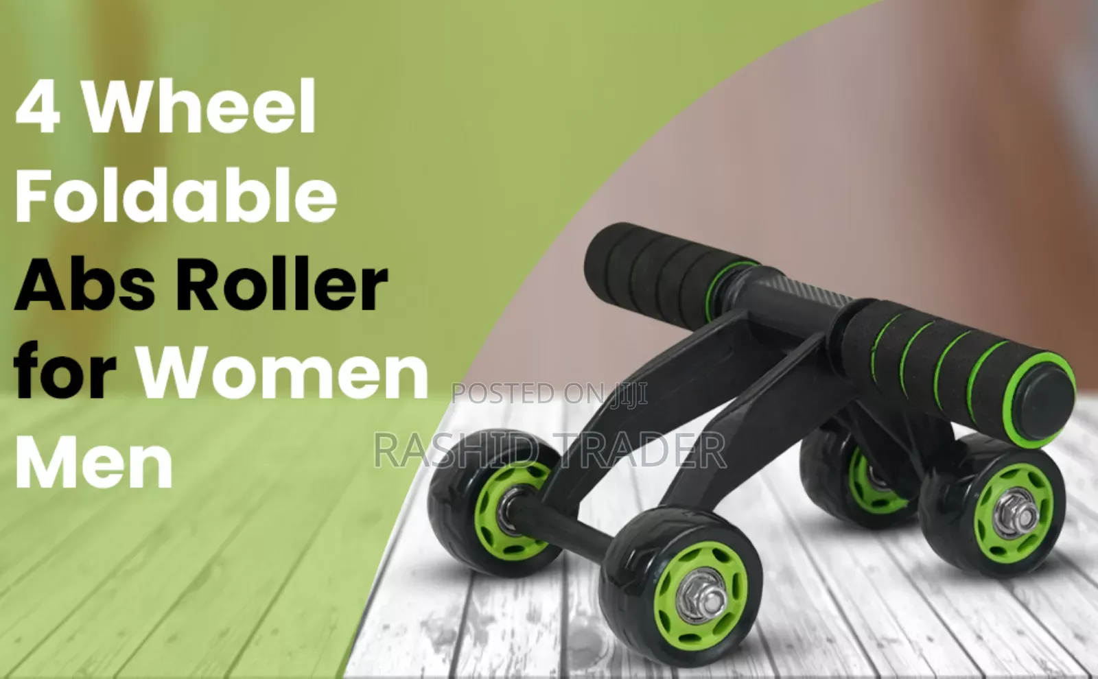 4 Wheel Abdominal Exercise Machine