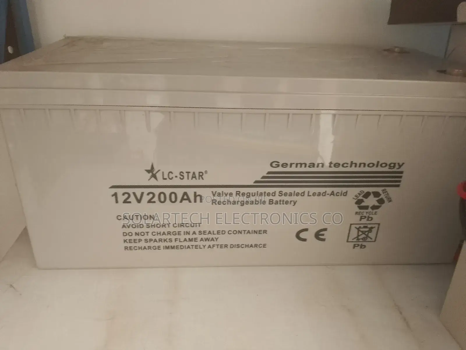 200ah LC Star GEL Battery Lx