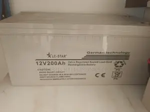 200ah LC Star GEL Battery Lx