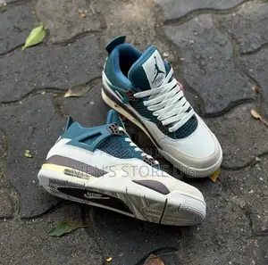 Custom Nike Air Jordan 4 Snorlax Classic Sneakers