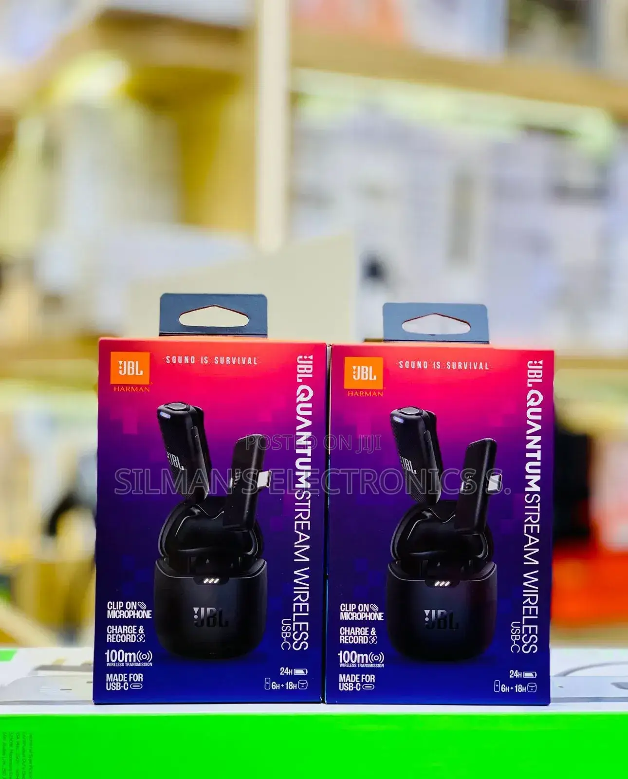The All New JBL Quantum USB C Microphone