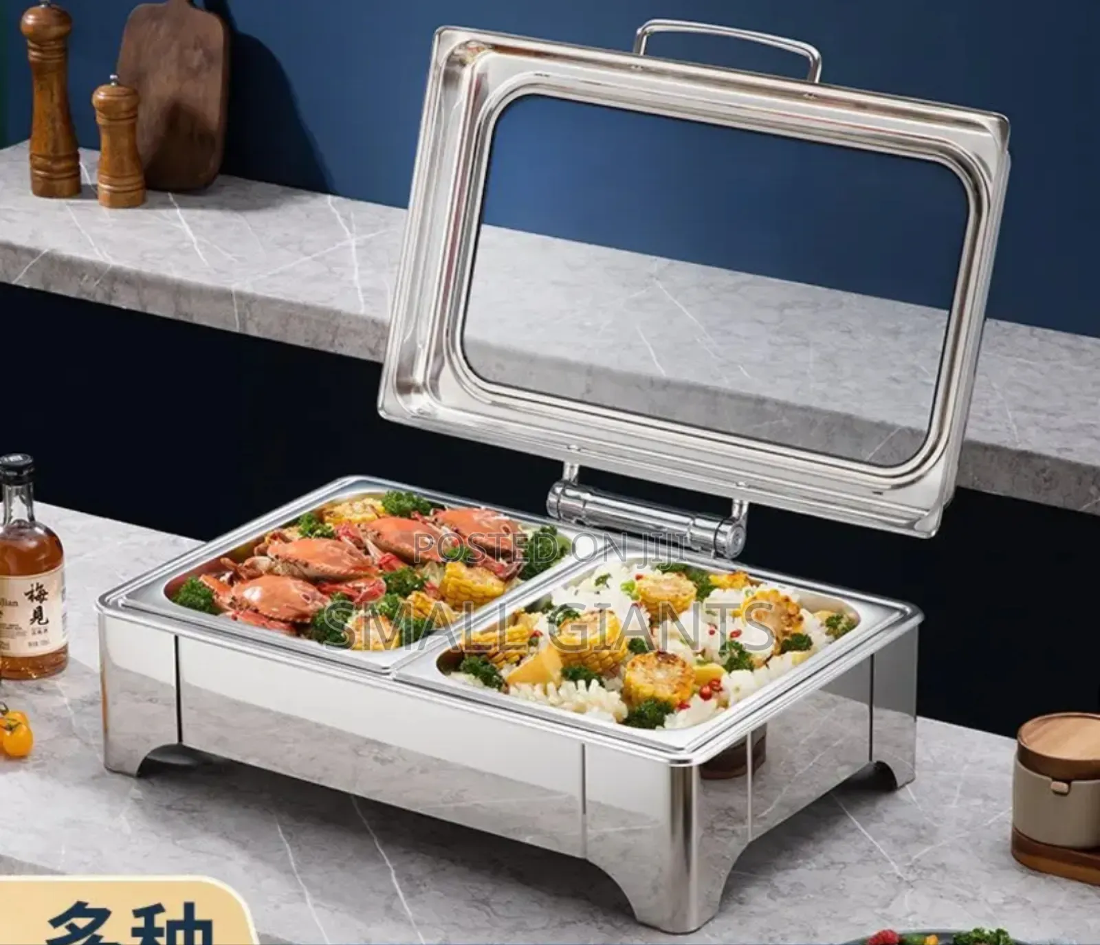 Hotel Restaurant Buffet Food Warmer / Chafing Dish
