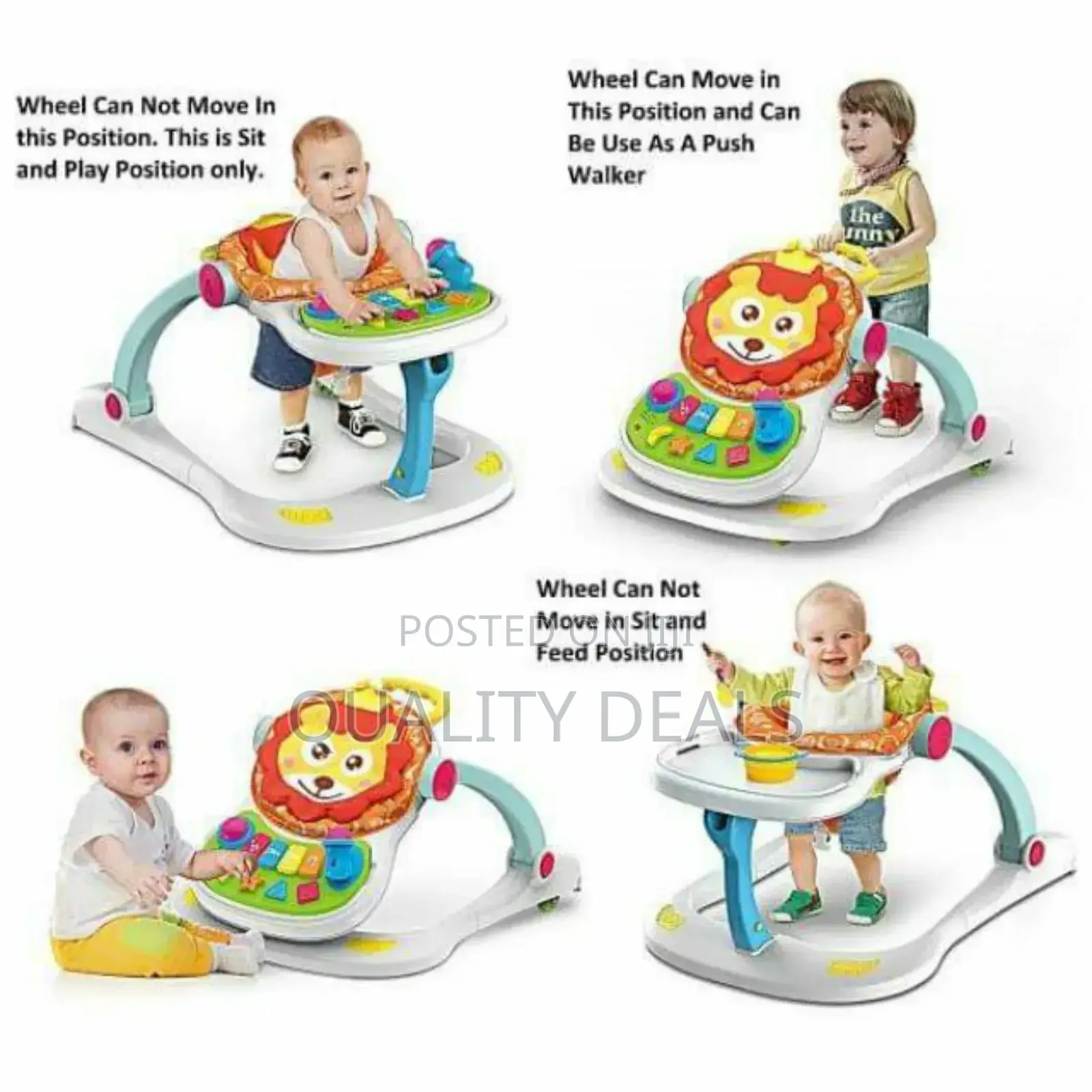 4in1 Multifunction Baby Walker