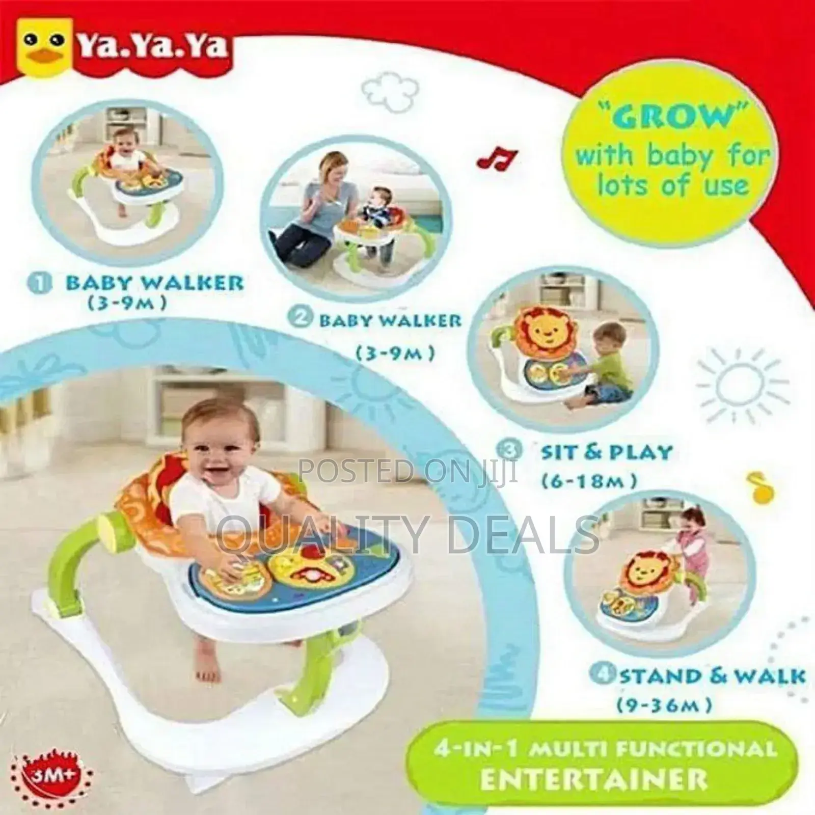 4in1 Multifunction Baby Walker