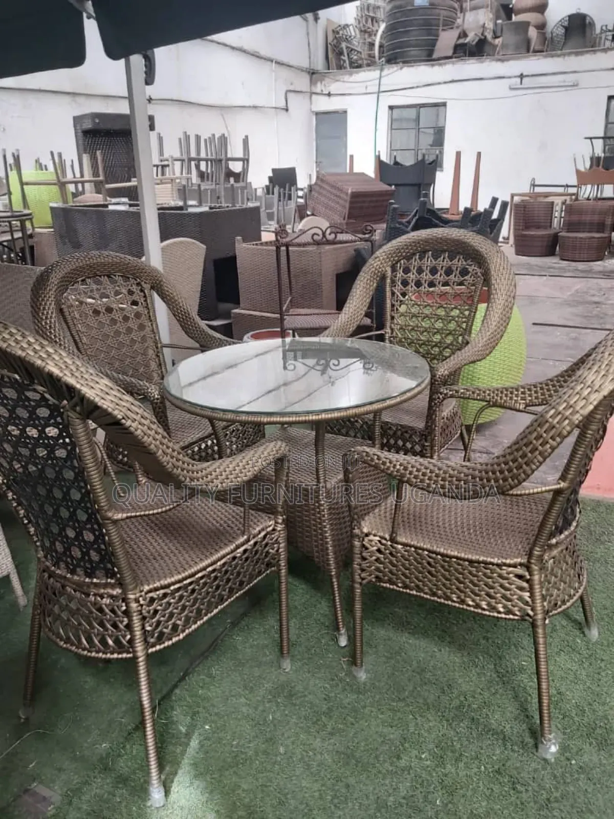 4 Sitter Rattan Dinning Table on Order
