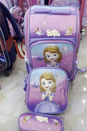 4 in 1 Backpack Bag With Wheels
- Prince Sofia