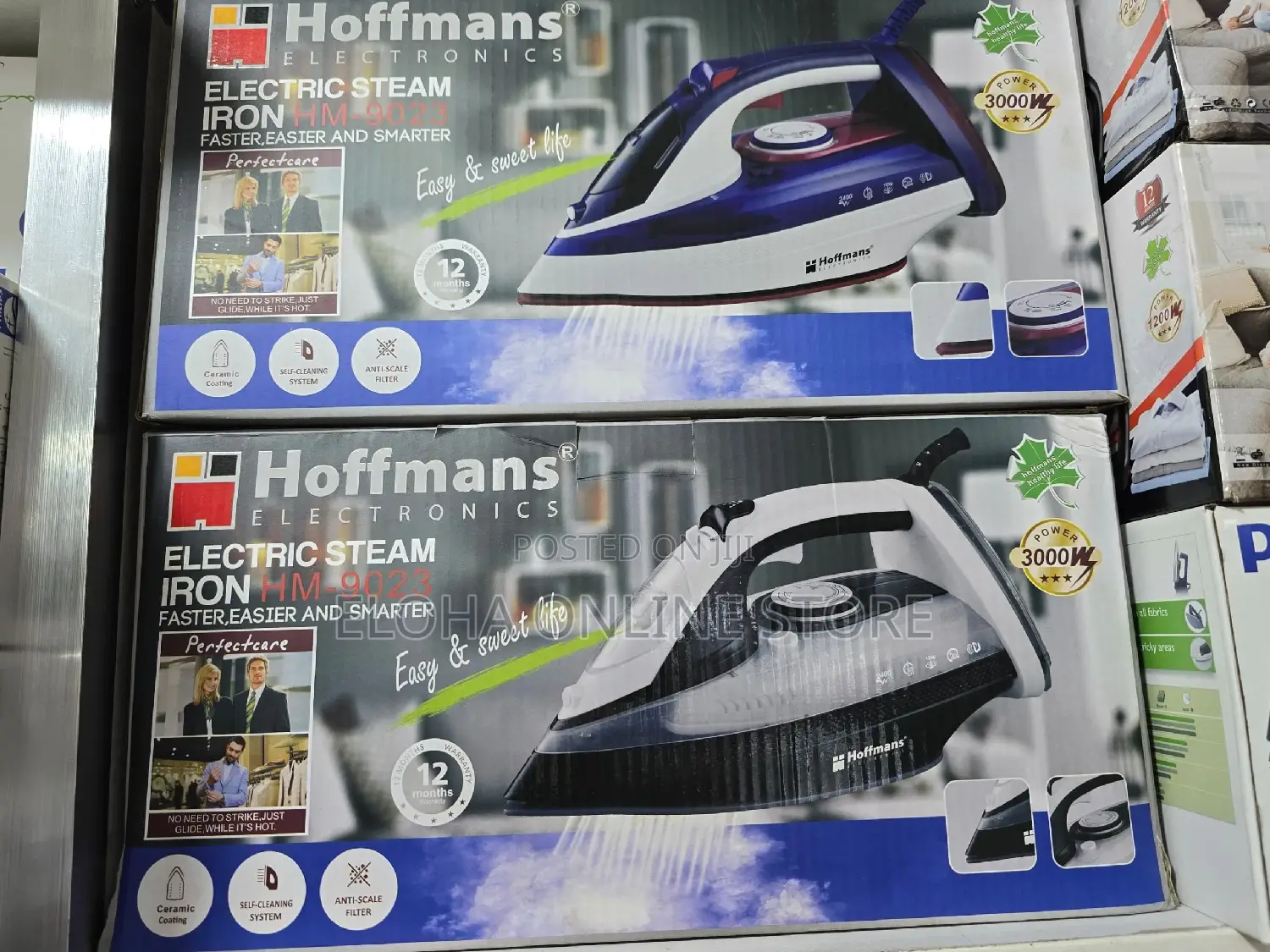 Hoffmans Steam Flat Iron