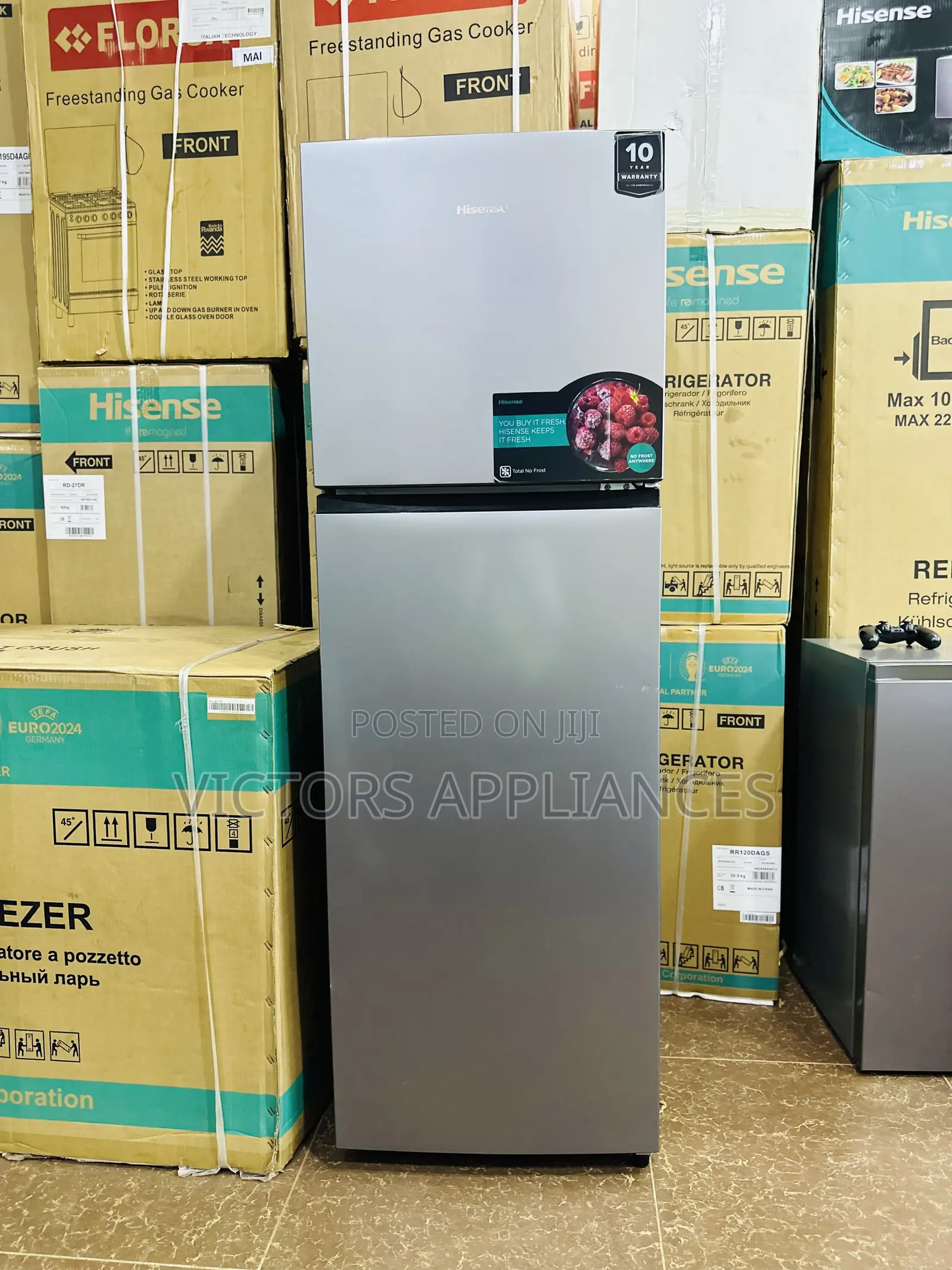 Hisense 328L Double Door Frost Free Fridge