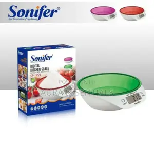 Sonifer Battery-Powered High Precision Kitchen Scale