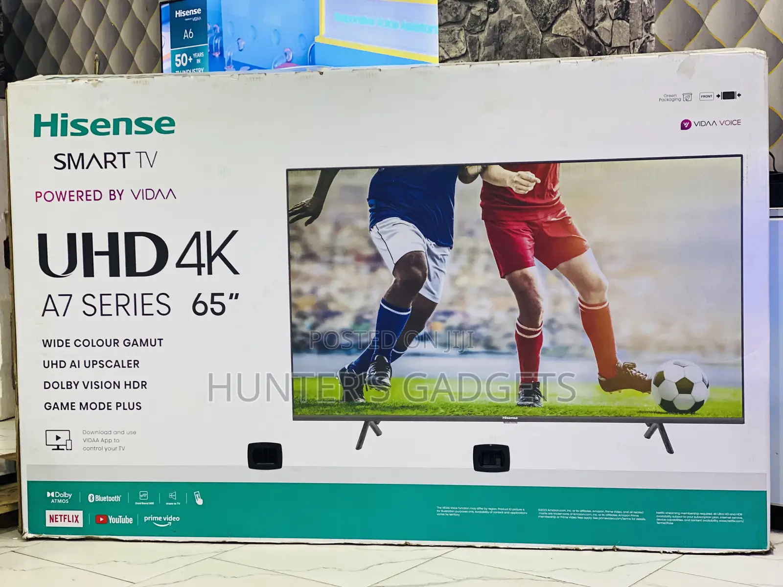 Hisense 65 Inch Smart A7 Series Dolby Atmos and Dolby Vision