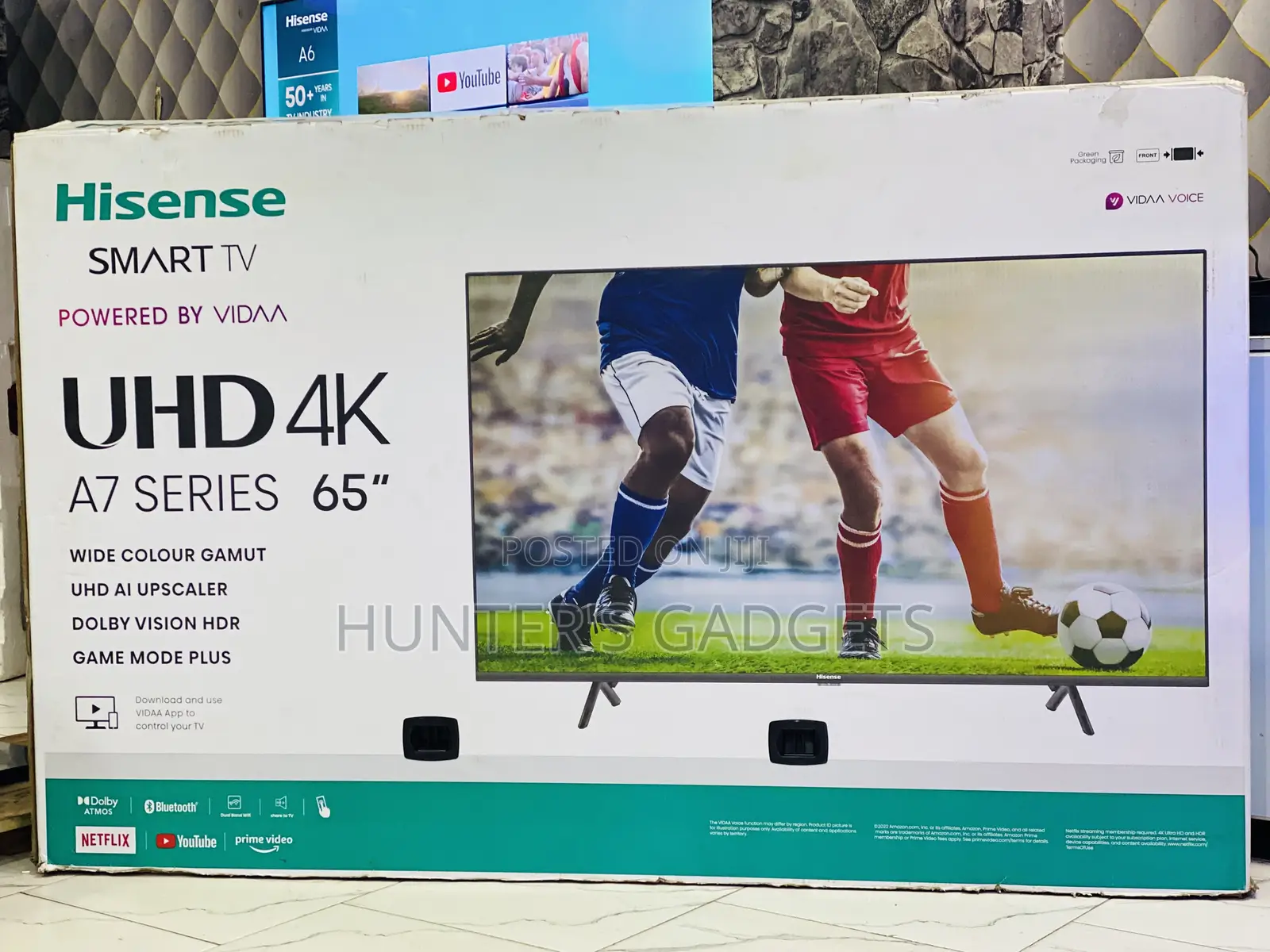 Hisense 65 Inch Smart A7 Series Dolby Atmos and Dolby Vision