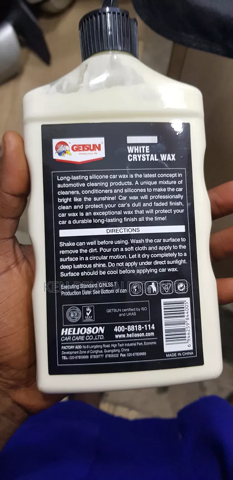 Car Crystal Wax for Waxing and Polishing Cars
