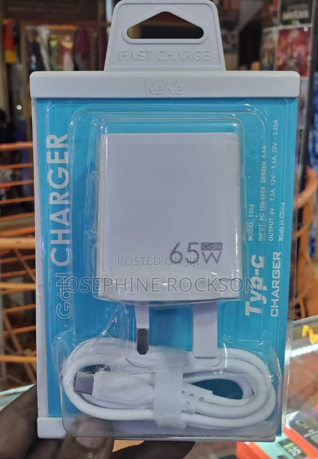 Gan 65w Type C Charger/Usb _C Charger/Type C Charger