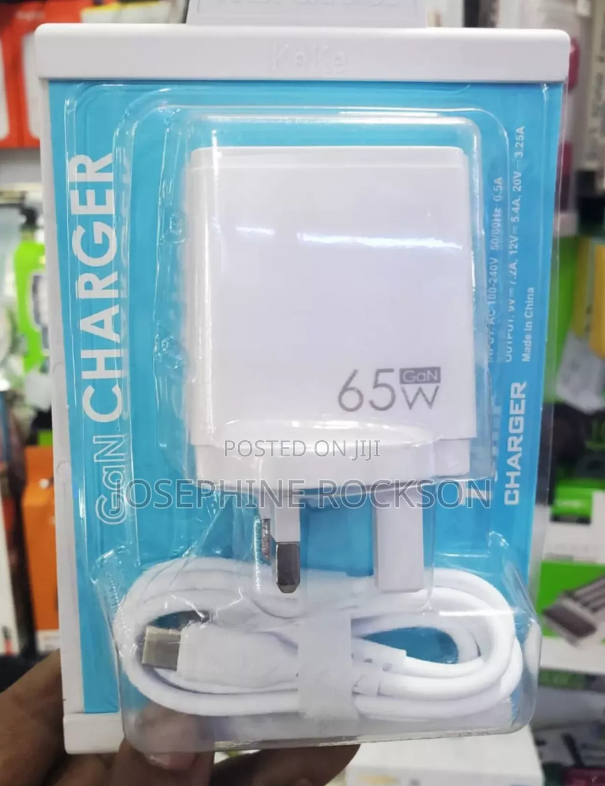Gan 65w Type C Charger/Usb _C Charger/Type C Charger