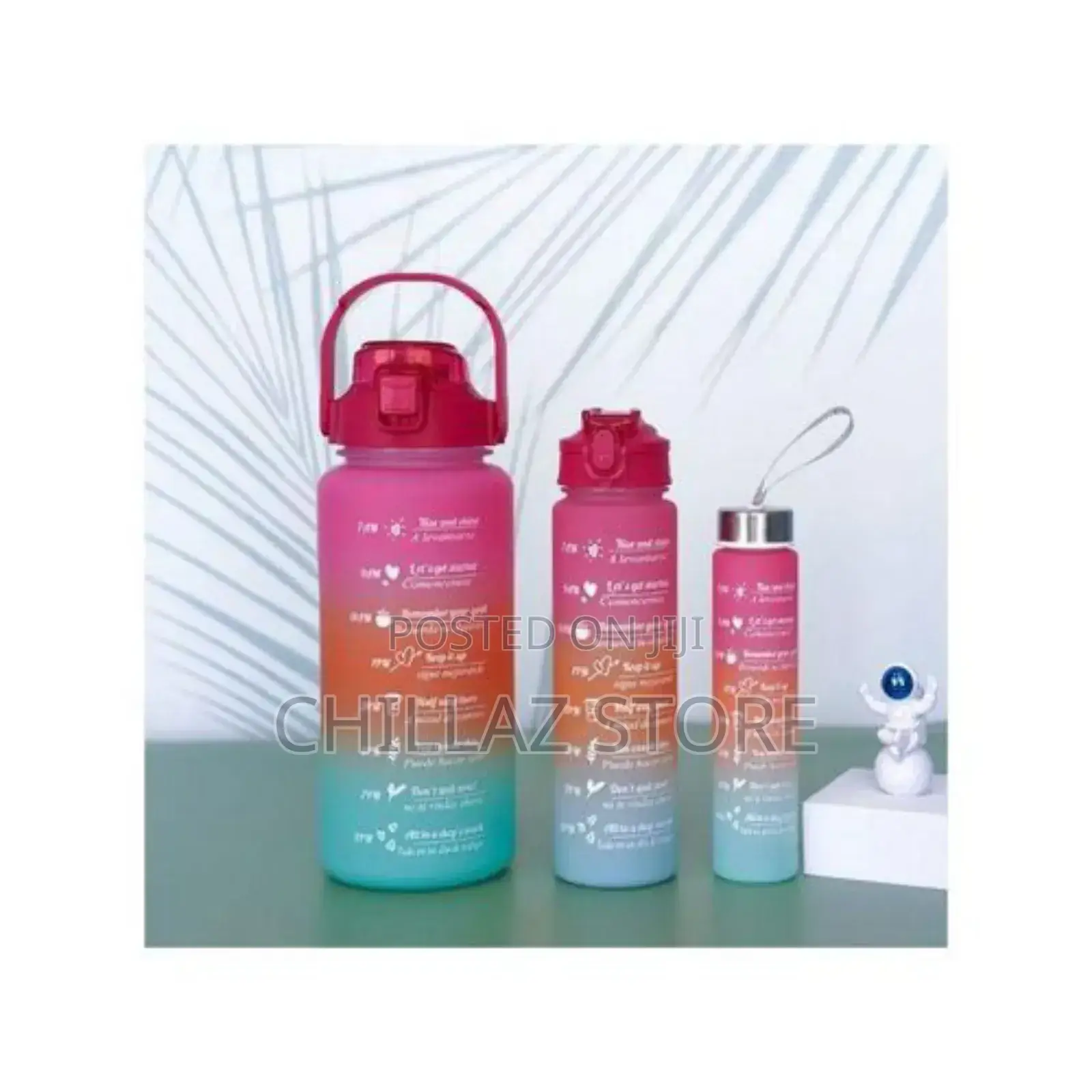 Travel Water Bottle Set