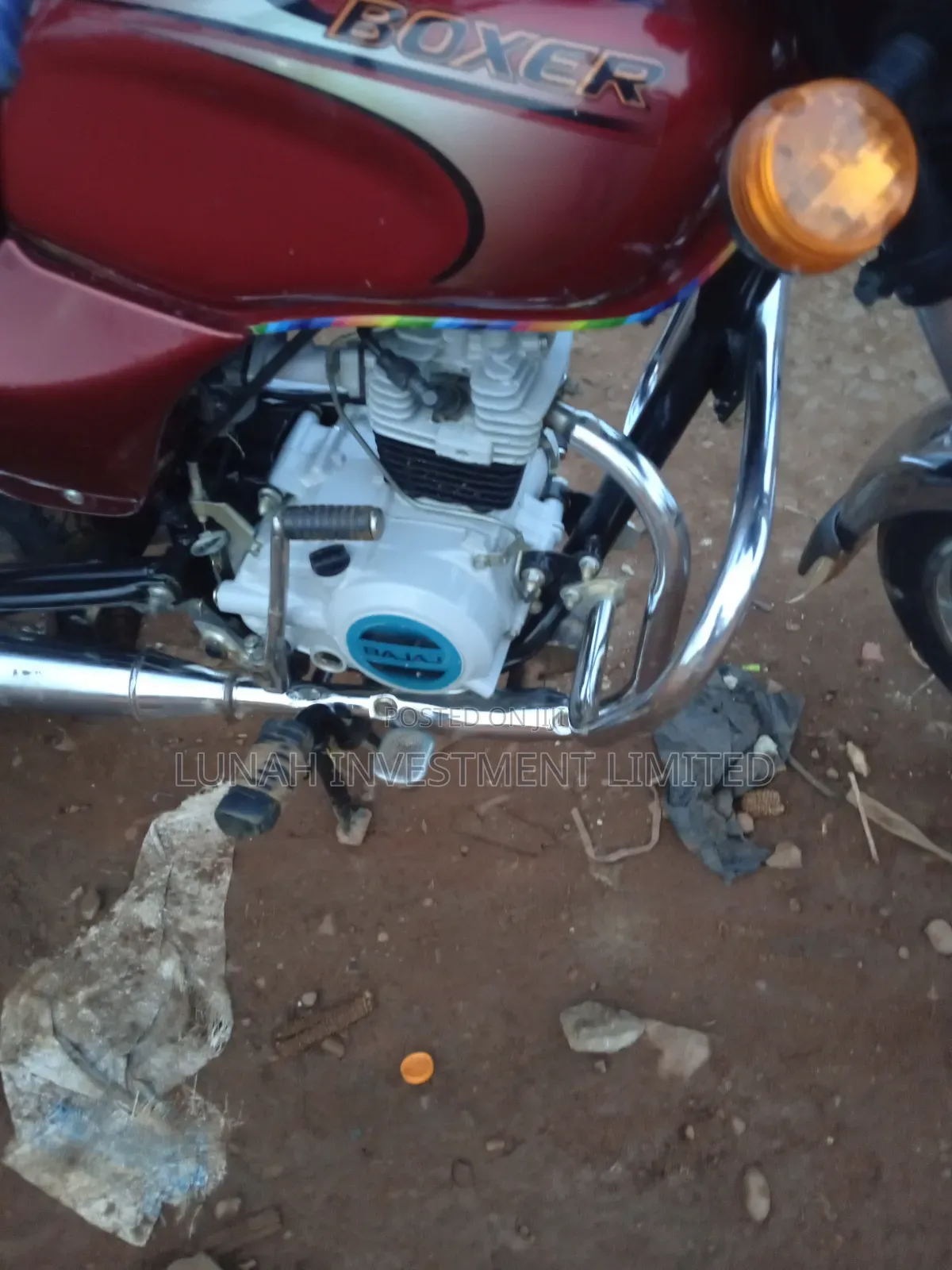 Bajaj Boxer 100 2023 Red