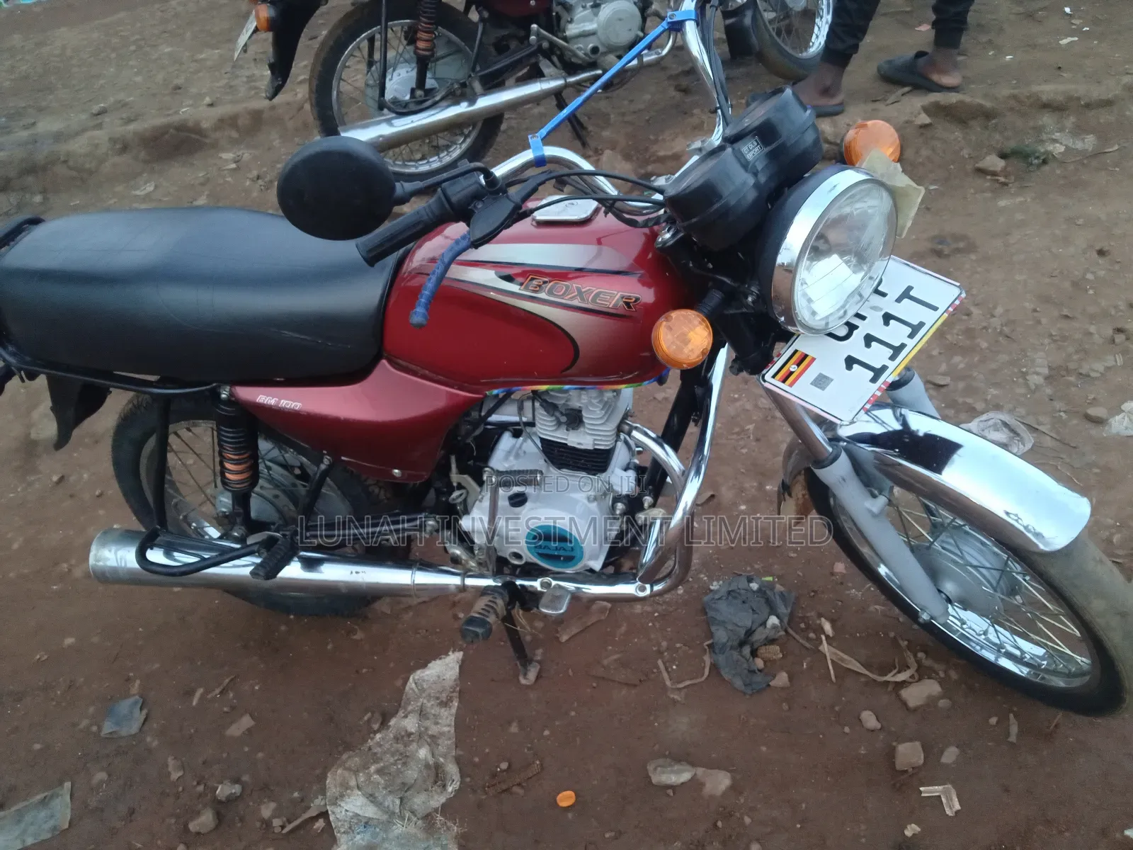 Bajaj Boxer 100 2023 Red