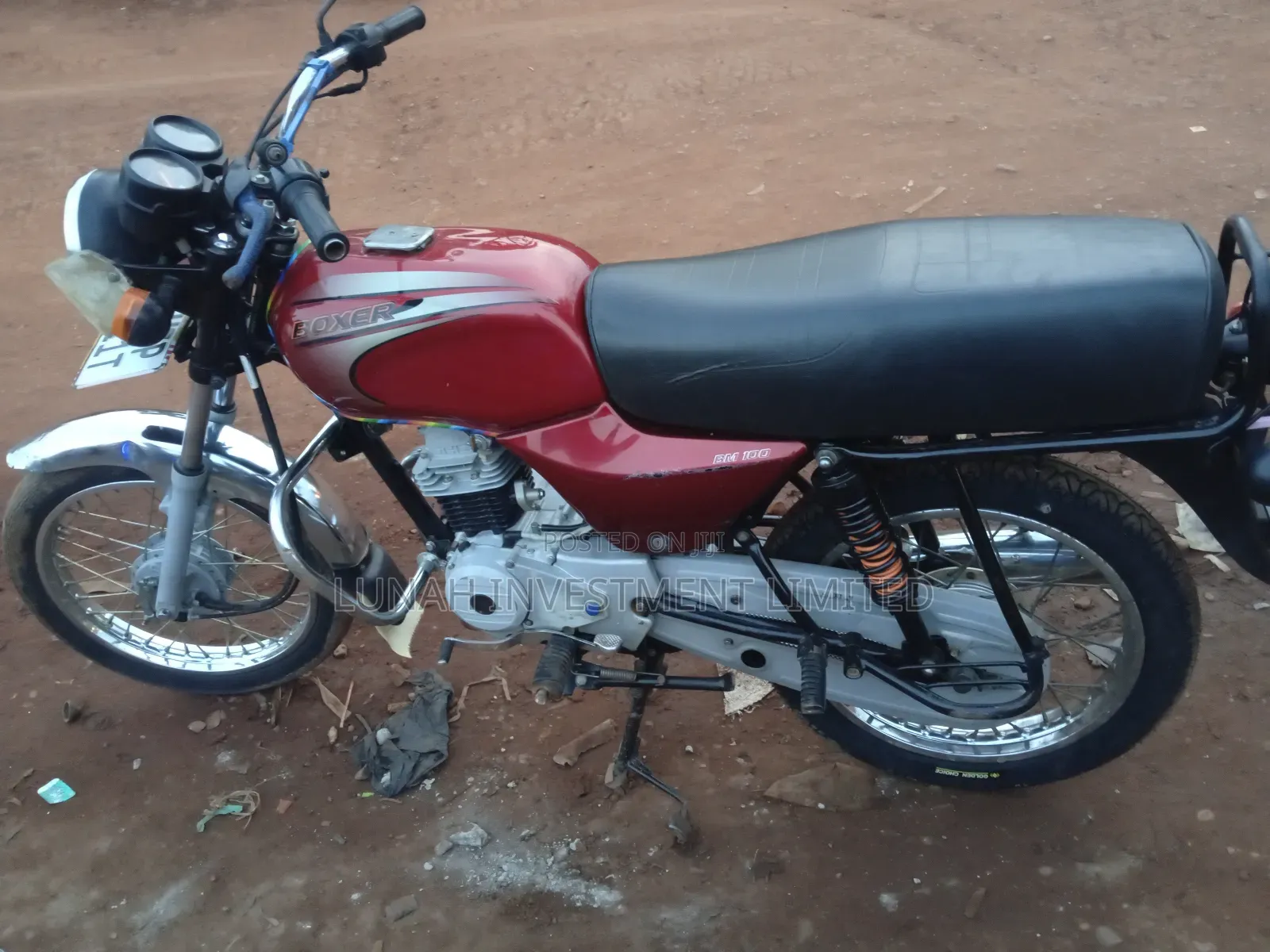 Bajaj Boxer 100 2023 Red