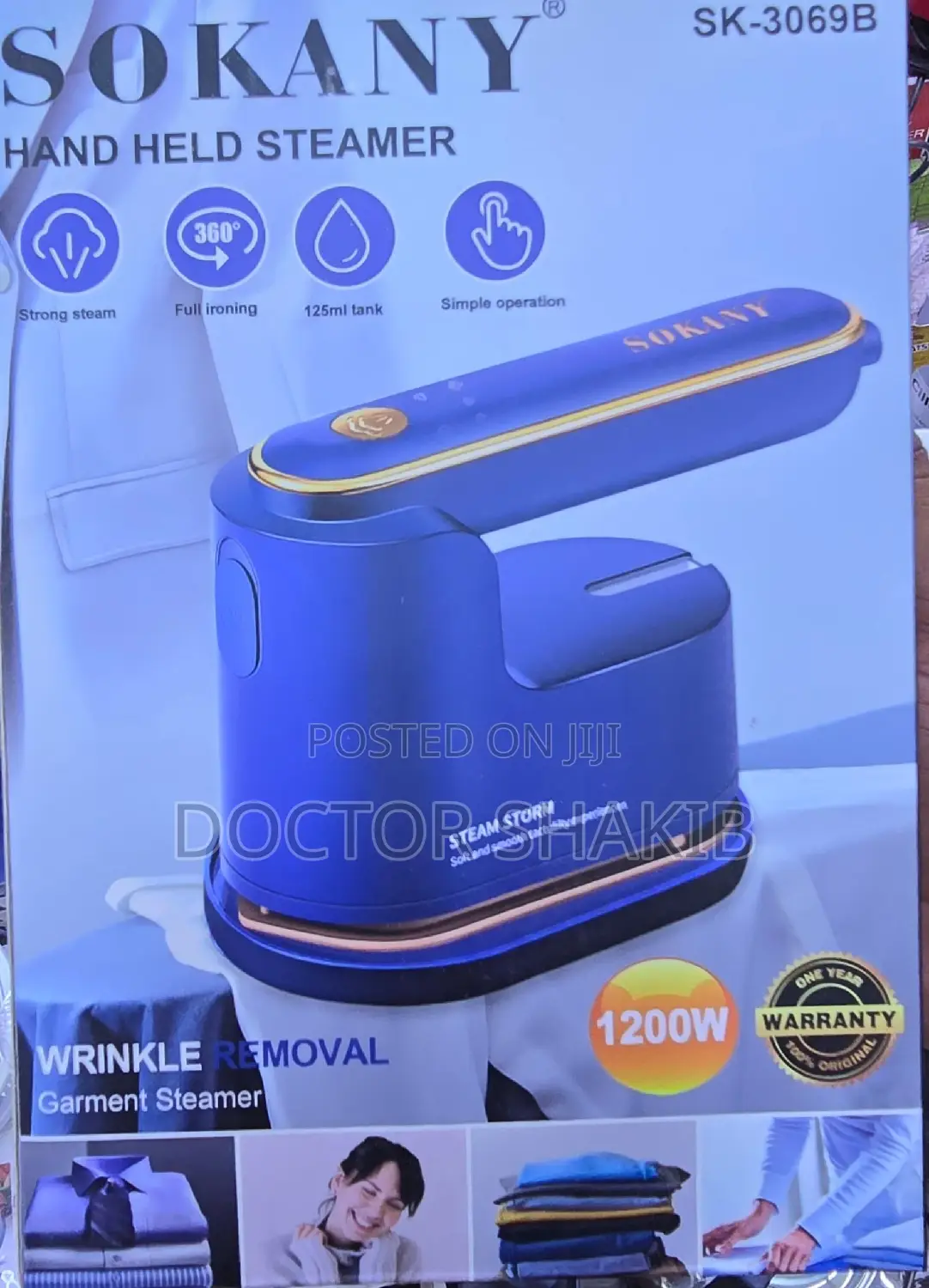New Sokany Handheld Steamer