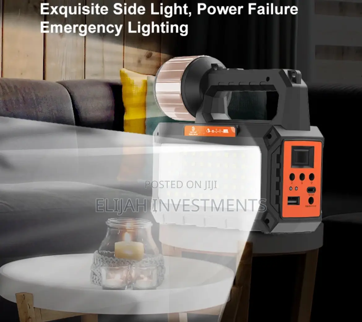Solar Lighting System With Speakers